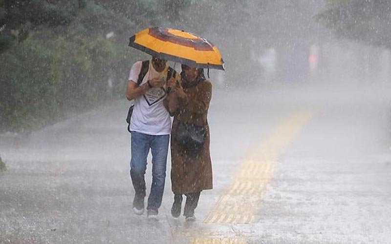 Meteorolojiden kuvvetli yağış uyarısı yapıldı