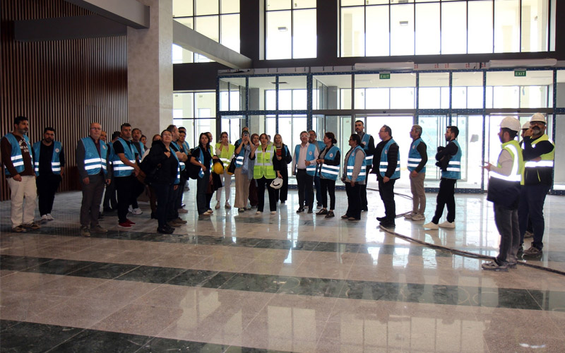 Denizli Acil Durum Hastanesine taşınma hazırlığı