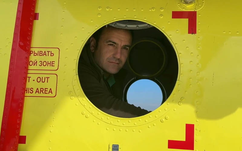 Denizli’de düşen helikopterden yaralı kurtuldu, orman nöbetine geri döndü