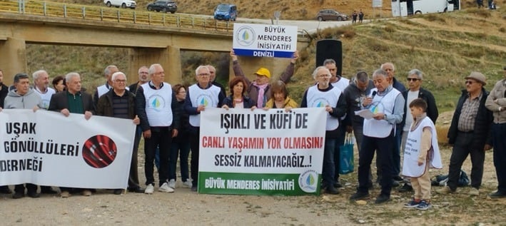Kufi Çayı kurudu, Işıklı Gölü can çekişiyor