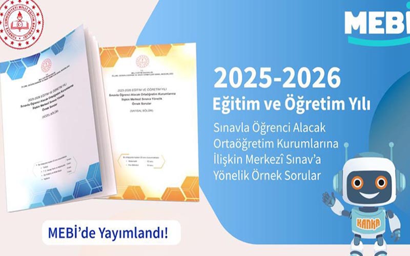 LGS örnek soru kitapçıkları erişime açıldı
