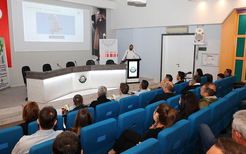 Denizli OSB’de 5S ve güvenli davranış eğitimi