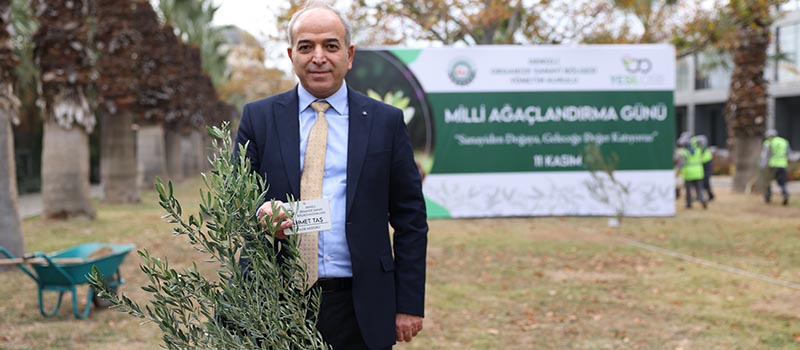 Denizli OSB’de ağaçlandırma