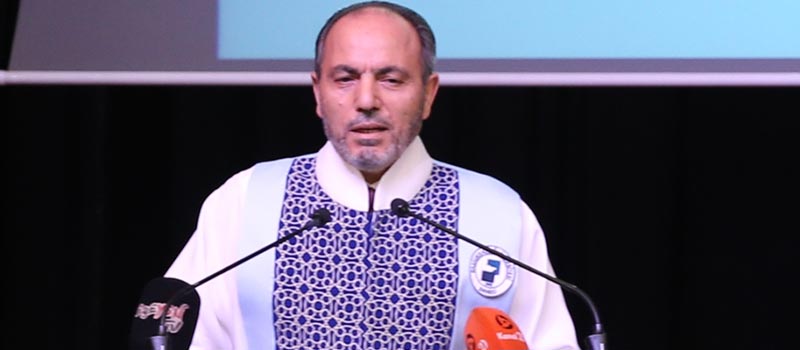 Pamukkale Üniversitesi Rektörü Prof Dr Mahmud Güngör akademik yıl açılış töreninde konuştu