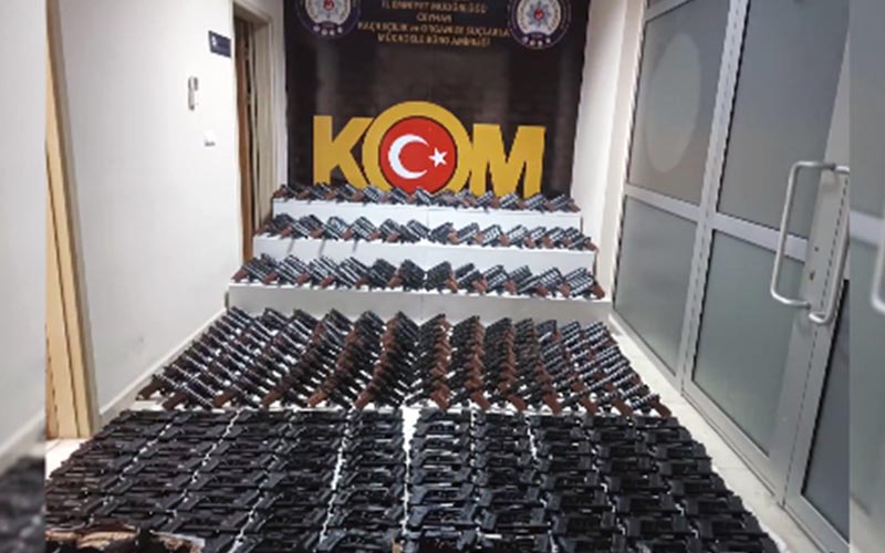 Denizli ve çok sayıda ilde silah operasyonu