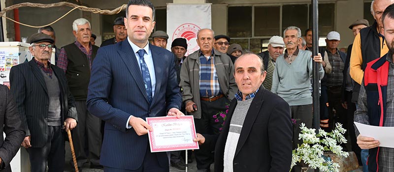 Denizli’de Çiftçi Tarla Okulu mezunlarını verdi