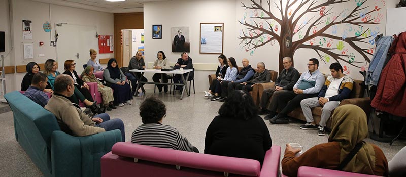 Denizli’de psikiyatri hastaları sanatla rehabilite ediliyor