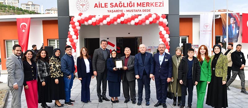 Denizli aile sağlığı merkezi açıldı