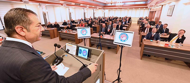 Denizli DTO Meclisi yılın son toplantısını yaptı