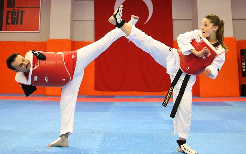 Engelli tekvandocular dünya şampiyonasına hazırlanıyor