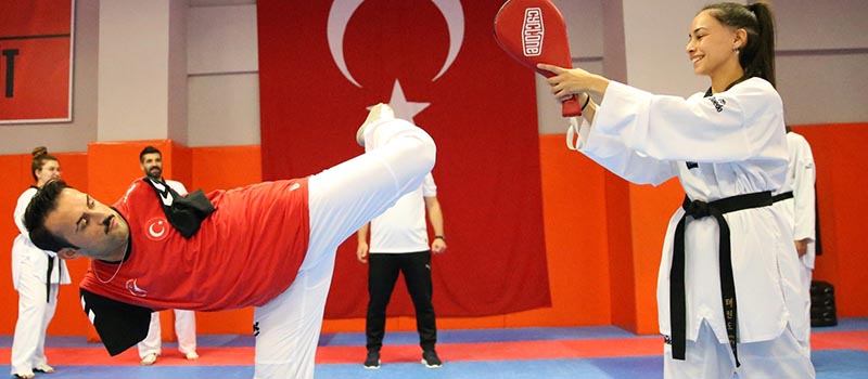 Denizli engelli tekvandocular dünya şampiyonasına hazırlanıyor