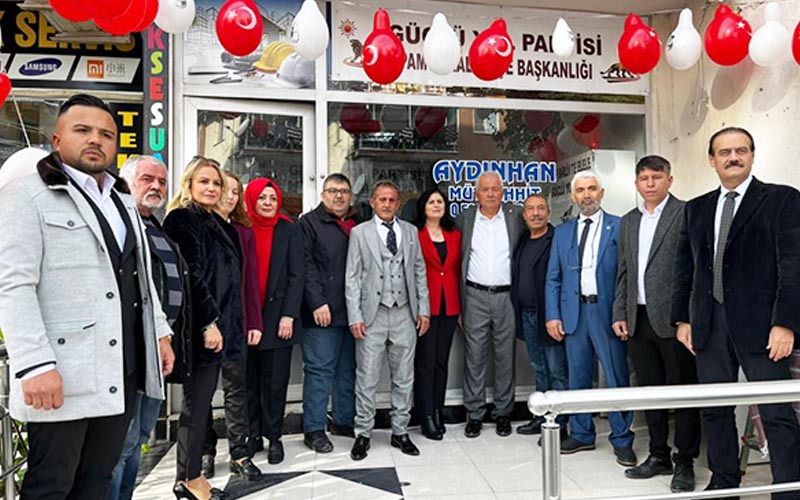 Güçlü Yol Partisi Pamukkale İlçe Başkanlığına Sarı seçildi