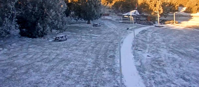 Denizli hava durumu kar ve soğuk var