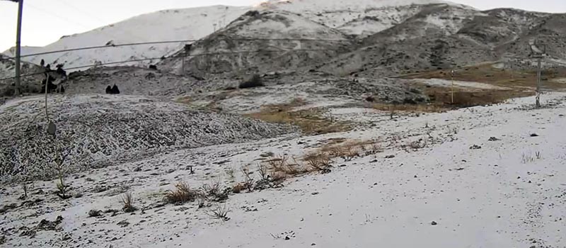 Denizli hava durumu kar ve soğuk var