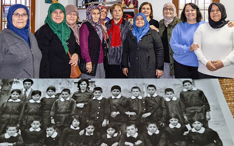 Münevver Öğretmen ve öğrencileri 42 yıl sonra buluştu