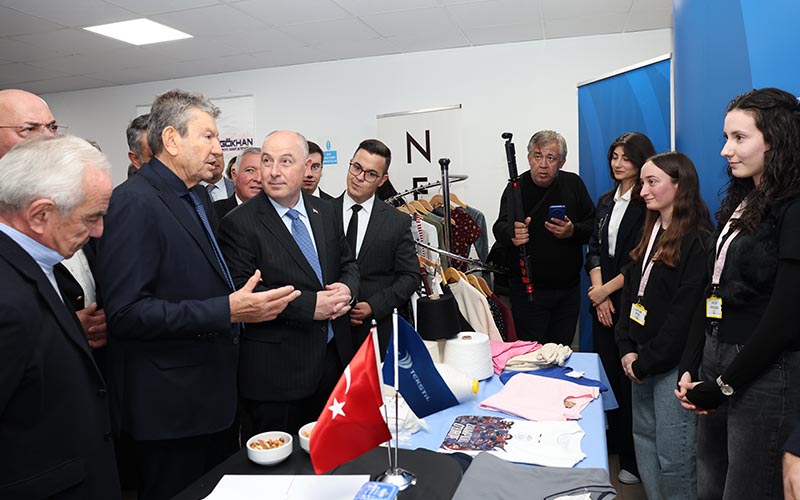 DOSTEK’te Türk Malları Haftası sergisi açıldı