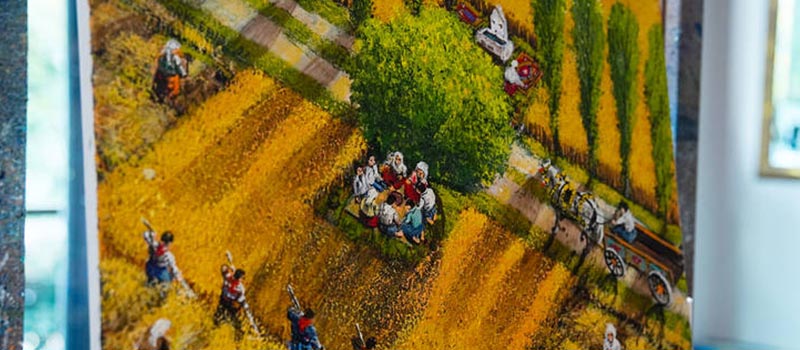 Denizli ressam Yalçın Gökçebağ, Cumhurbaşkanlığı Kültür ve Sanat Büyük Ödülü’nü aldı