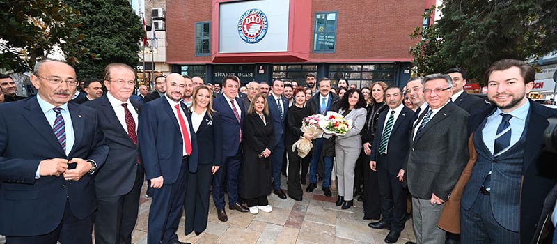 Denizli TOBB Başkanı Hisarcıklıoğlu, DTO ziyaret