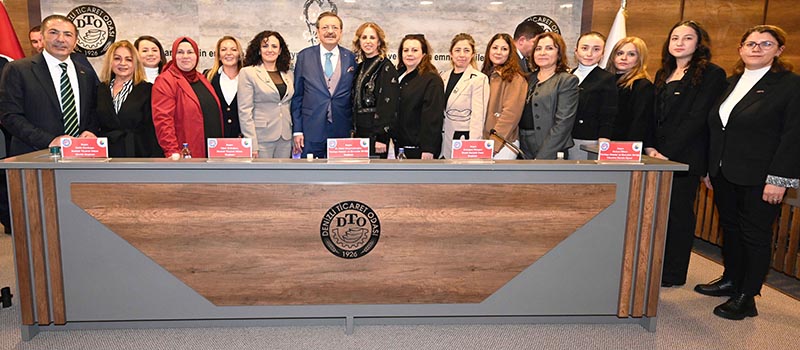 Denizli TOBB Başkanı Hisarcıklıoğlu, DTO ziyaret