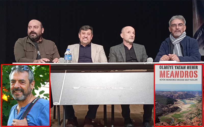 Yazarımız Yaşar Tok, Ölmeye Yatan Nehir Meandros kitabı ve söyleşiyle anıldı