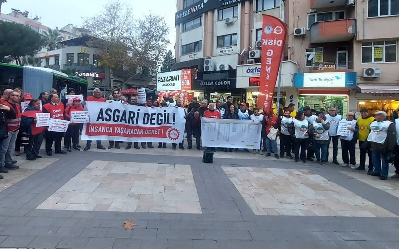 Açlık sınırı altındaki asgari ücrete tepki