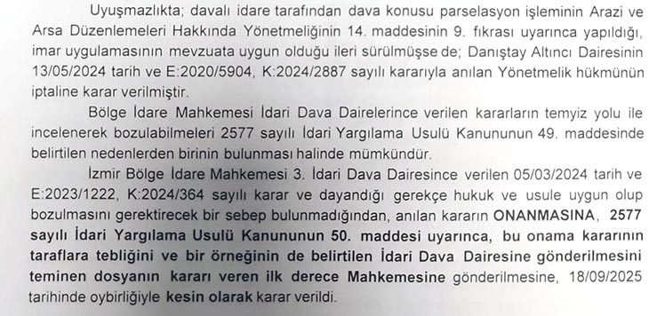 Denizli’deki Gökpınar rekreasyon uygulamasını Danıştay iptal etti