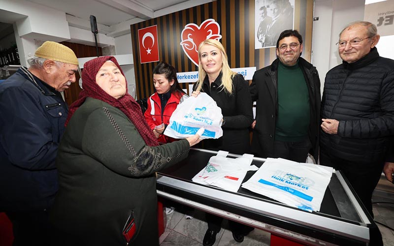 Merkezefendi Belediyesi Halk Et Sevindik Şubesi açıldı