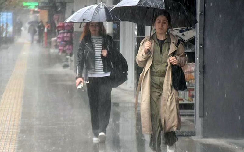 Hafta yağışlı başlıyor, 5 gün sürecek