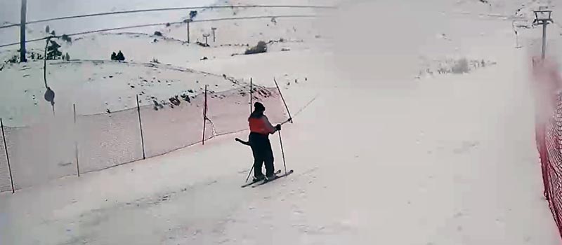 Denizli Kayak Merkezi kar ve kayak meraklılarını çekiyor