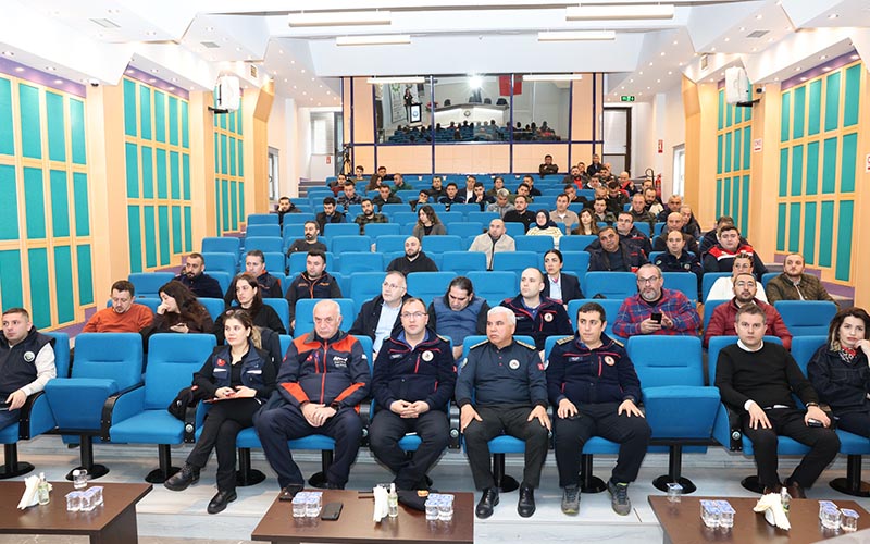 Denizli OSB’de sivil savunma ve afet eğitimi düzenlendi