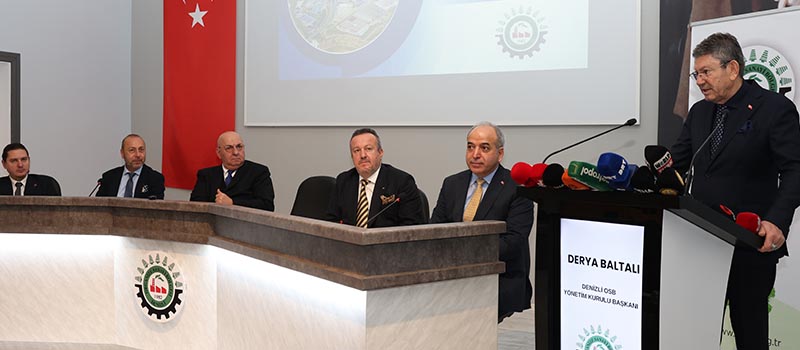 Denizli OSB Başkanı Derya Baltalı, sanayicinin sıkıntıları ‘kral çıplak’ diye aktardı