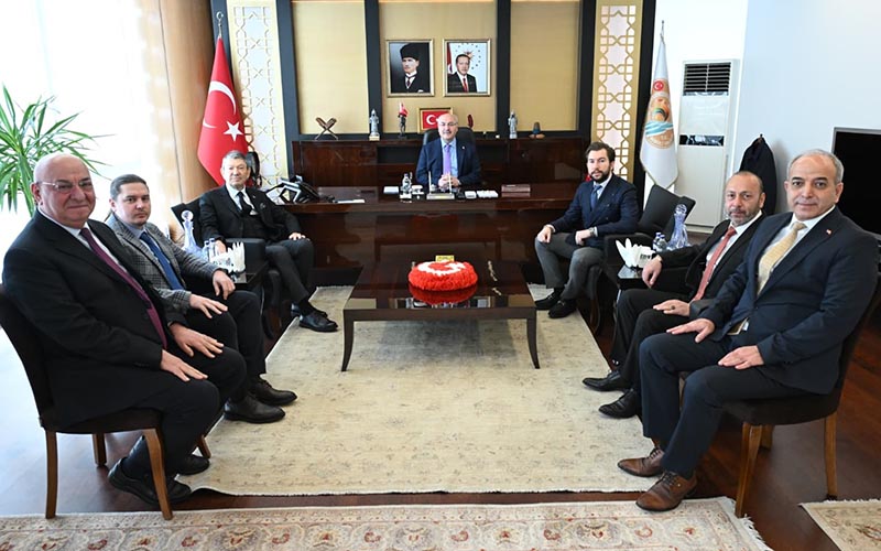 Denizli OSB Yönetim Kurulu, Vali Köşger’i ziyaret etti