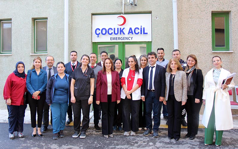 Servergazi Devlet Hastanesinde çocuk acil servisi açıldı