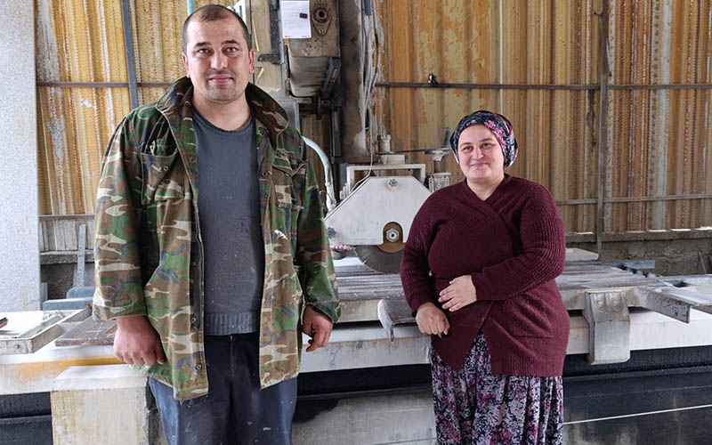 Denizlili Demirhan çifti hem hayat hem iş arkadaşı