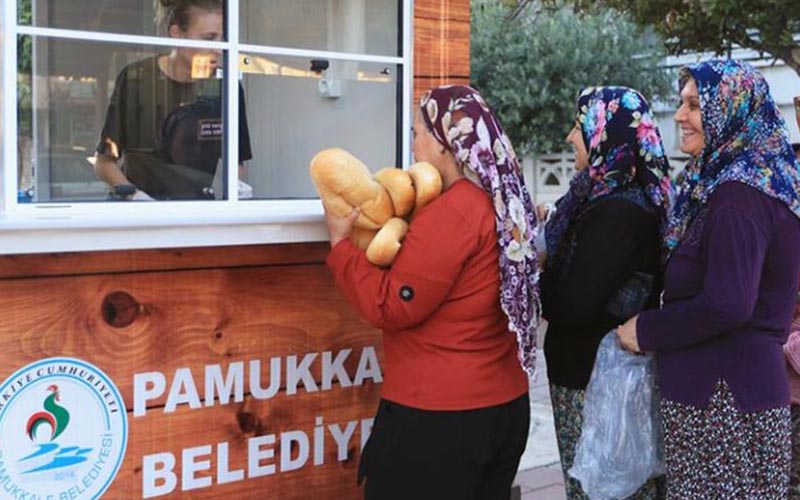 Pamukkale’de Halk Ekmek büfelerinin satış saatleri açıklandı