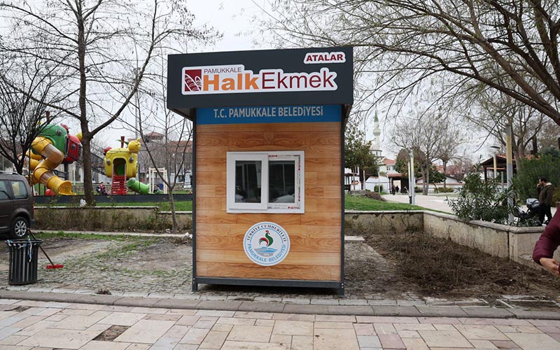 Pamukkale’de Halk Ekmek Büfesi sayısı 30’a yükseldi
