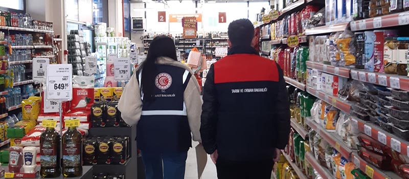 Denizli’de Ramazan ayı öncesi market ve gıda işletmeleri denetleniyor