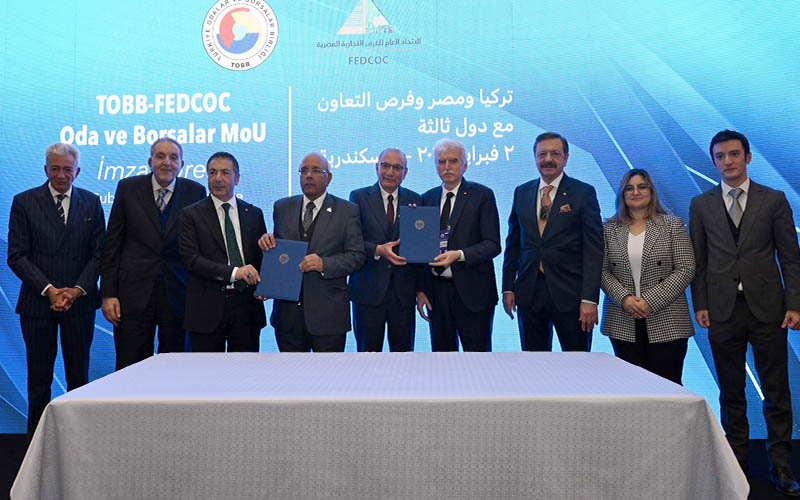 Denizli Ticaret Odası Başkanı Uğur Erdoğan Mısır’da