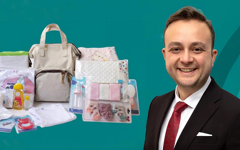 Çivril Belediyesi hoş geldin bebek ile ailelerin yanında