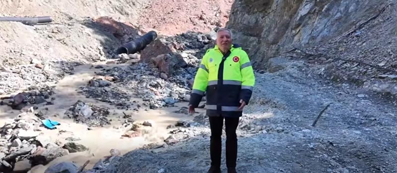 Denizli Honaz’da selin zarar verdiği sulama tesislerinde onarım çalışması yapılıyor