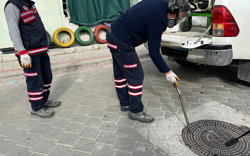 Pamukkale’de sivrisinek ve haşerelere karşı ilaçlama