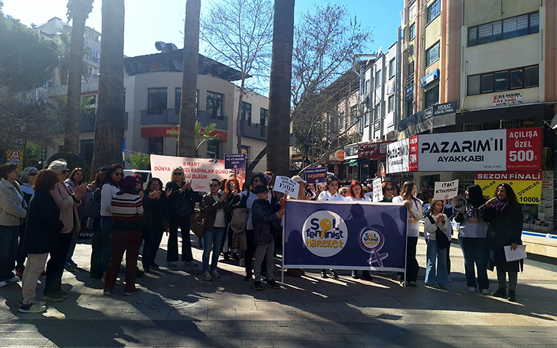 Denizli Sol Feminist Hareket: Kadınlara yönelik saldırı tesadüf değil