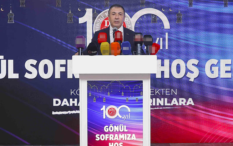Erdoğan, iftar yemeğinde DTO’nun yeni projelerini anlattı