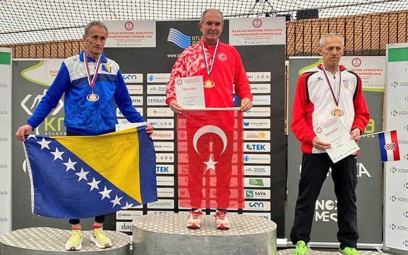 Denizlili sporcu Yavuz Ertekin’den 3 altın madalya