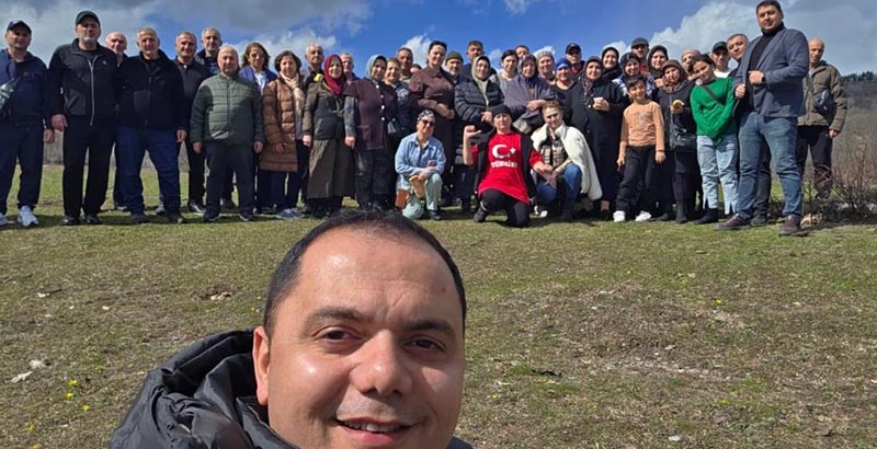 Denizli'nin Honaz ilçesinde yaşayan Ahıska Türkleri, ata topraklarını ziyaret etti