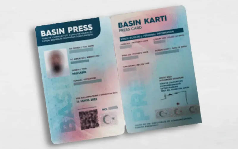 Basın kartını ibraz eden gazetecilerden ayrıca kimlik belgesi istemeyecek