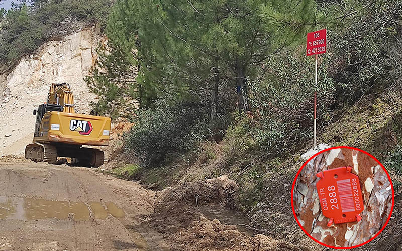 Maden sahasındaki çalışma su kaynaklarını tehdit ediyor, yüzlerce ağaç kesilecek