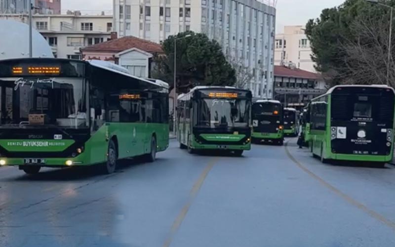 Denizli Büyükşehir Belediyesi 50 şoför alacak