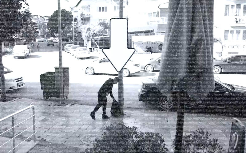 Çöpü konteynere değil açığa attı, karşılığı ceza oldu