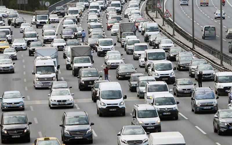 Denizli’de motorlu araç sayısı son 1 yılda yüzde 7,34 arttı